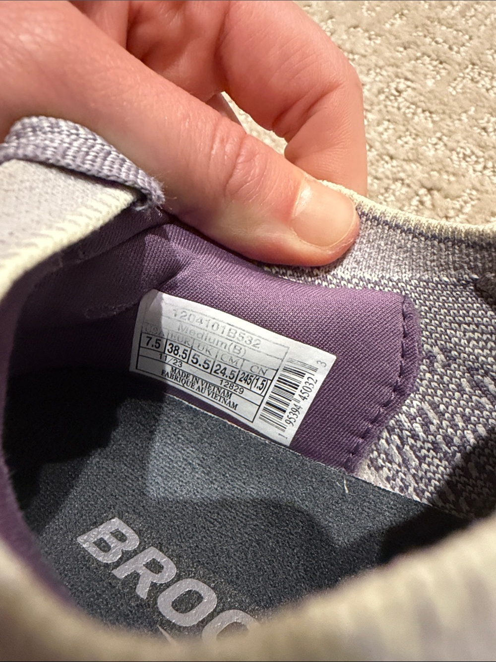 Brooks glycerin 21 stealthfit sneakers - Picture 7 of 7